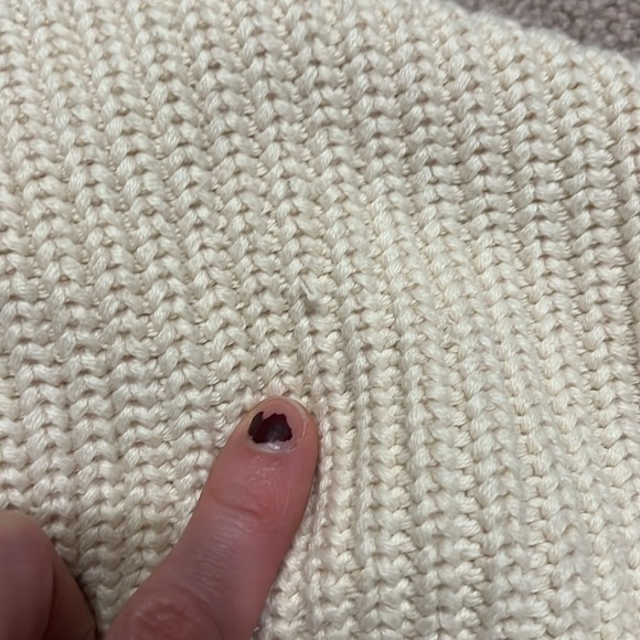 Tradlands Shelter Cardigan in Birch, size small - Picture 7 of 9